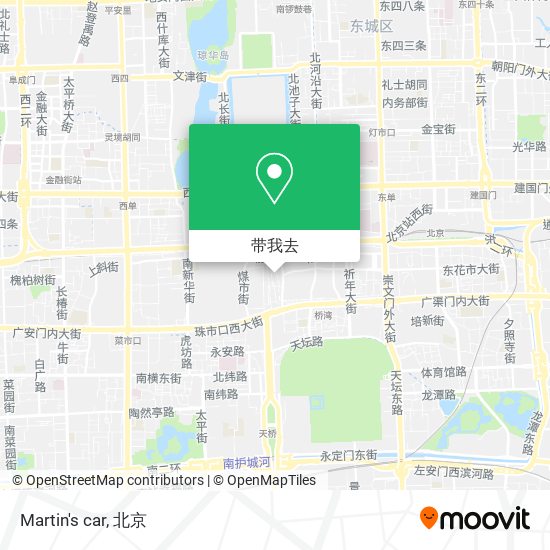 Martin's car地图