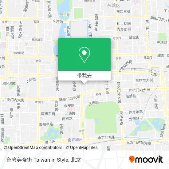 台湾美食街 Taiwan in Style地图