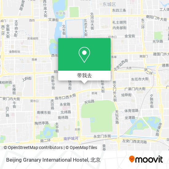 Beijing Granary International Hostel地图