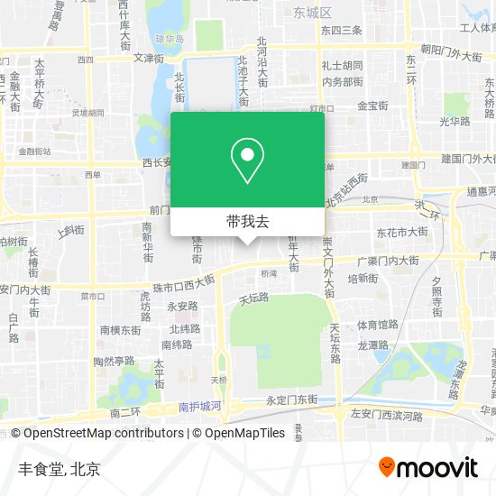 丰食堂地图