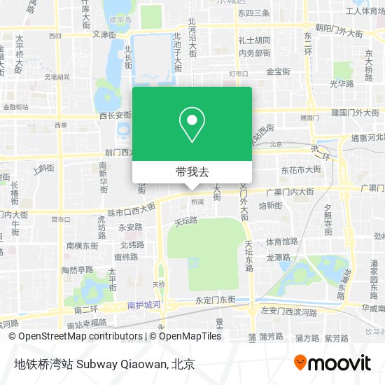 地铁桥湾站 Subway Qiaowan地图
