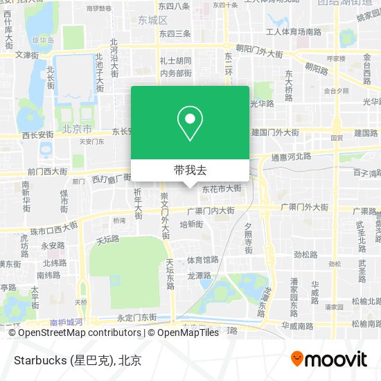 Starbucks (星巴克)地图