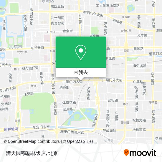 满天园穆塞林饭店地图
