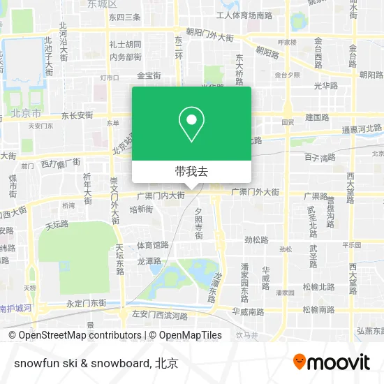 snowfun ski & snowboard地图