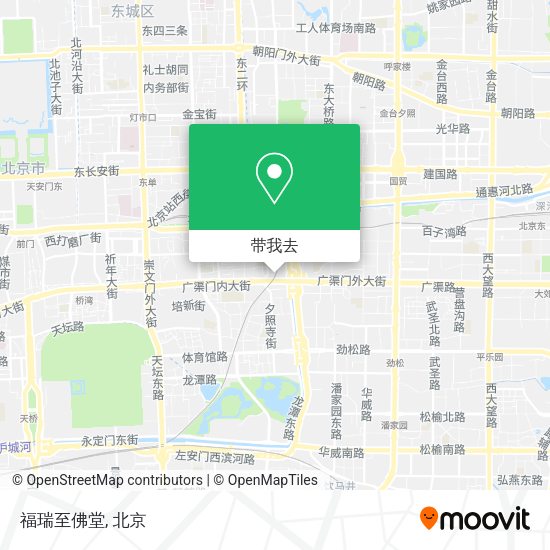 福瑞至佛堂地图