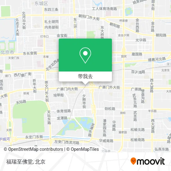 福瑞至佛堂地图
