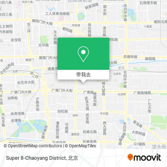 Super 8-Chaoyang District地图