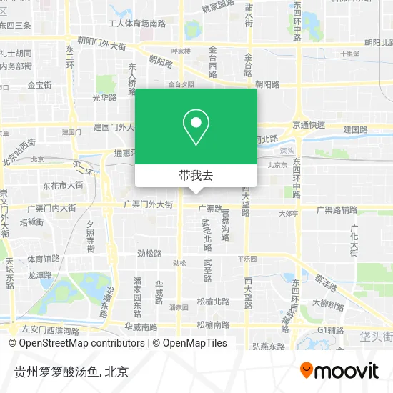 贵州箩箩酸汤鱼地图