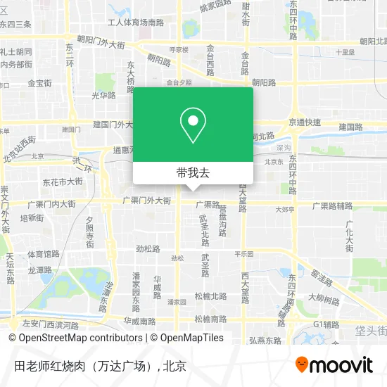 田老师红烧肉（万达广场）地图