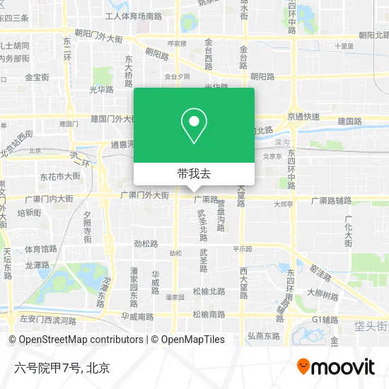 六号院甲7号地图