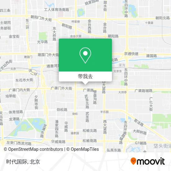 时代国际地图