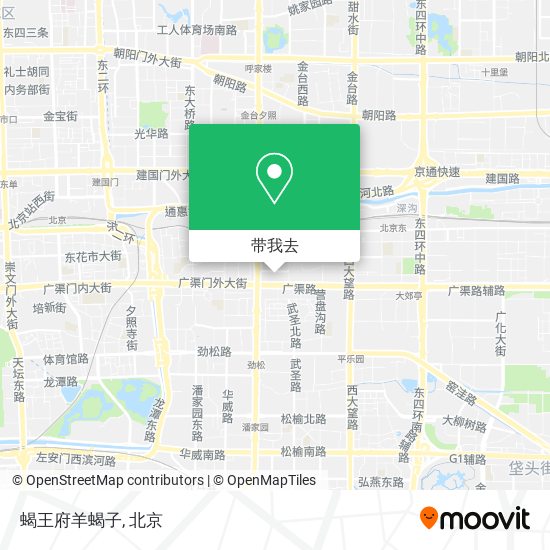 蝎王府羊蝎子地图