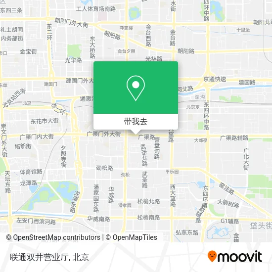 联通双井营业厅地图