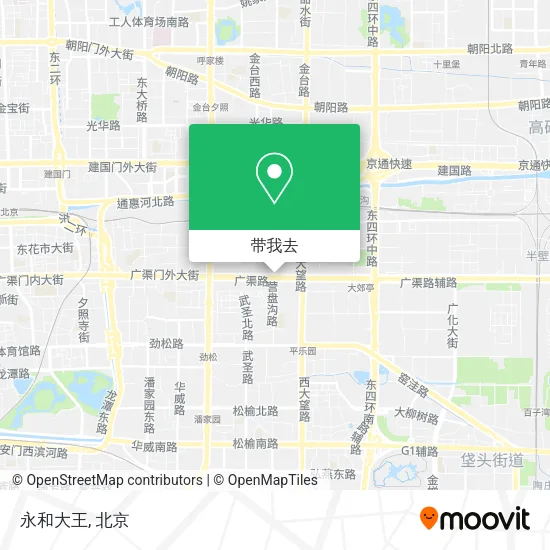 永和大王地图