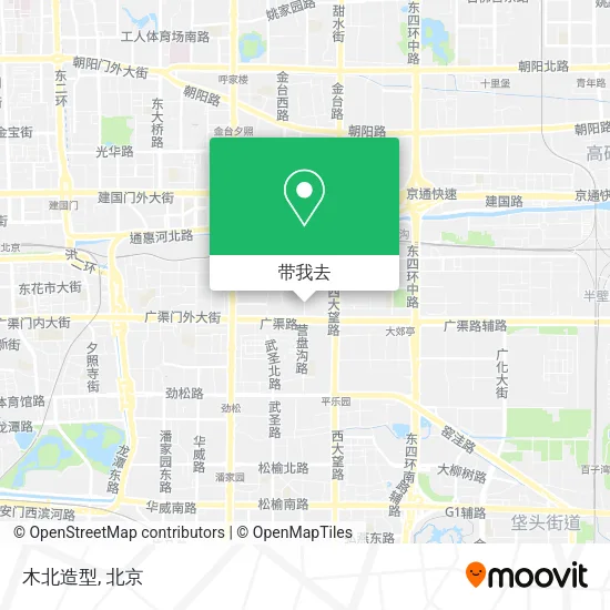 木北造型地图