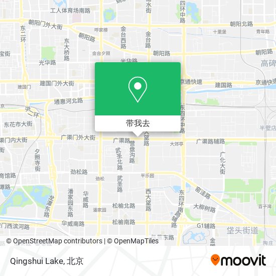 Qingshui Lake地图