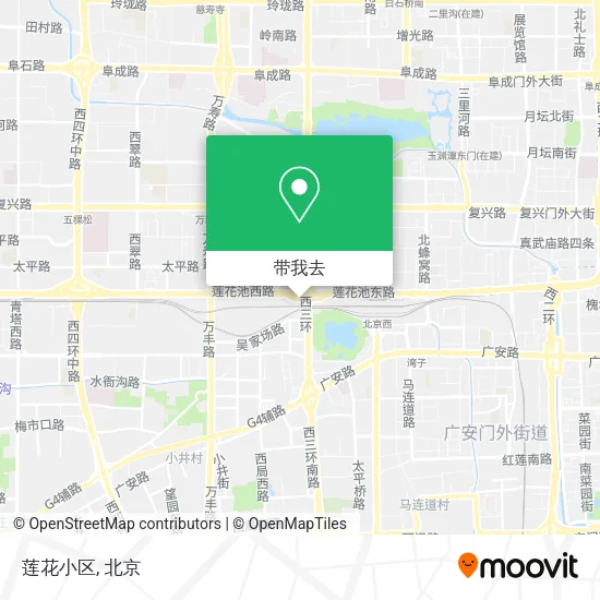莲花小区地图
