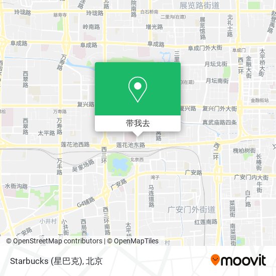 Starbucks (星巴克)地图