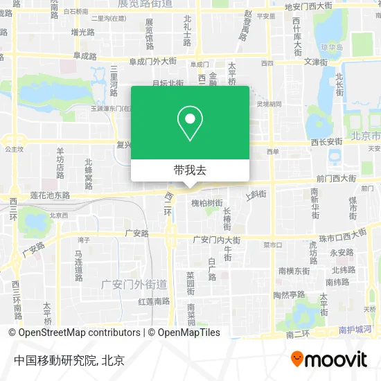 中国移動研究院地图