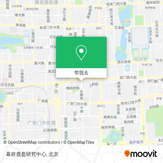 幕府鹿盔研究中心地图