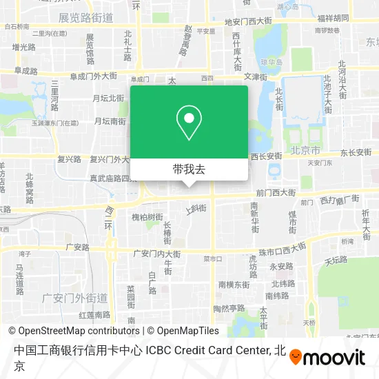 中国工商银行信用卡中心 ICBC Credit Card Center地图