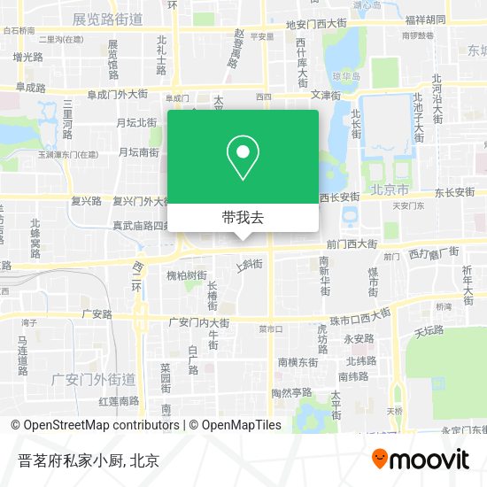 晋茗府私家小厨地图