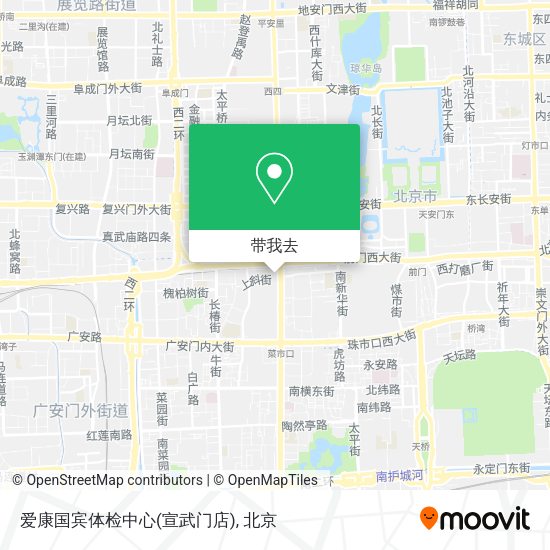爱康国宾体检中心(宣武门店)地图