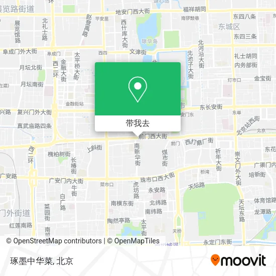 琢墨中华菜地图