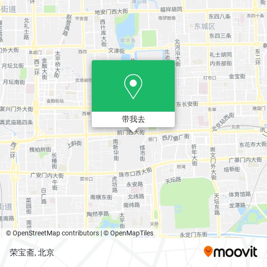 荣宝斋地图
