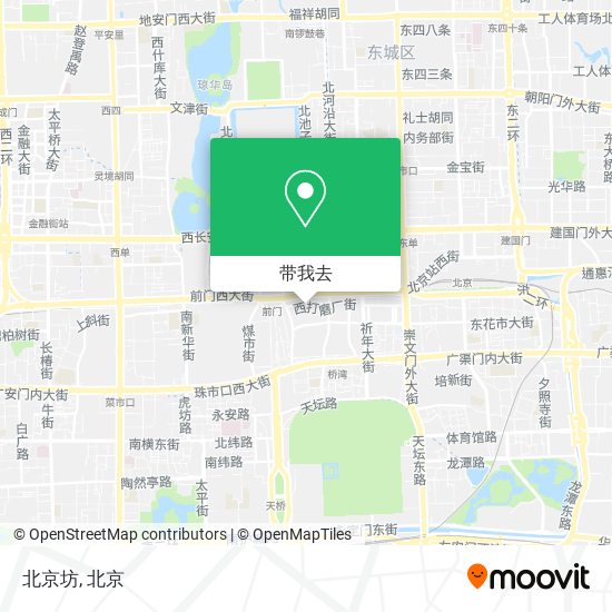 北京坊地图