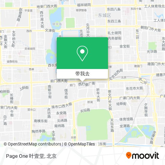 Page One 叶壹堂地图