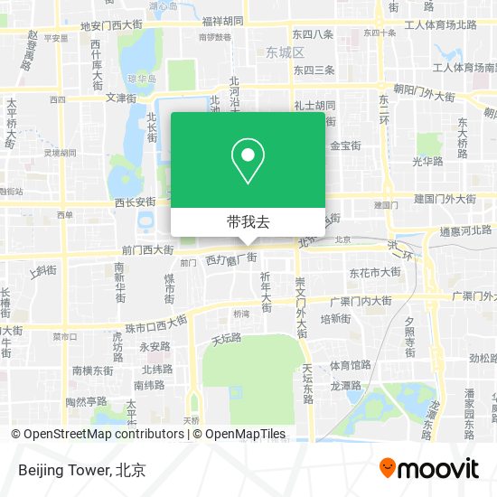 Beijing Tower地图
