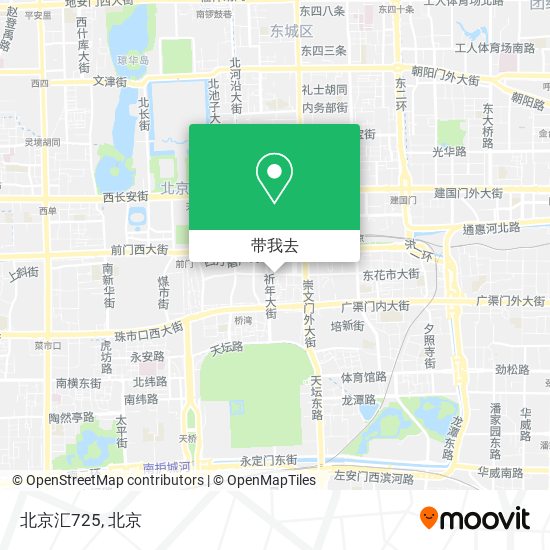 北京汇725地图