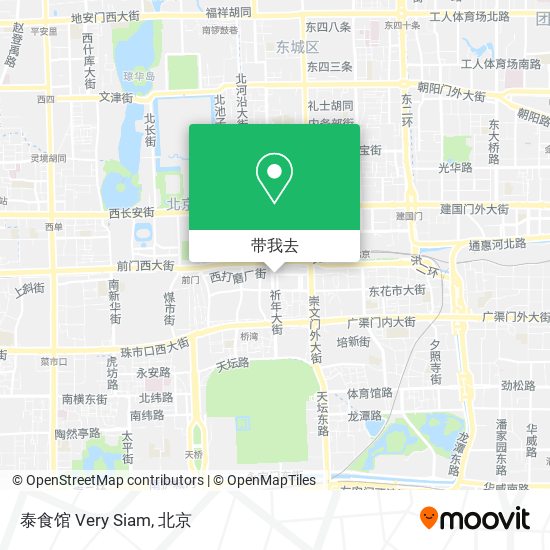 泰食馆 Very Siam地图