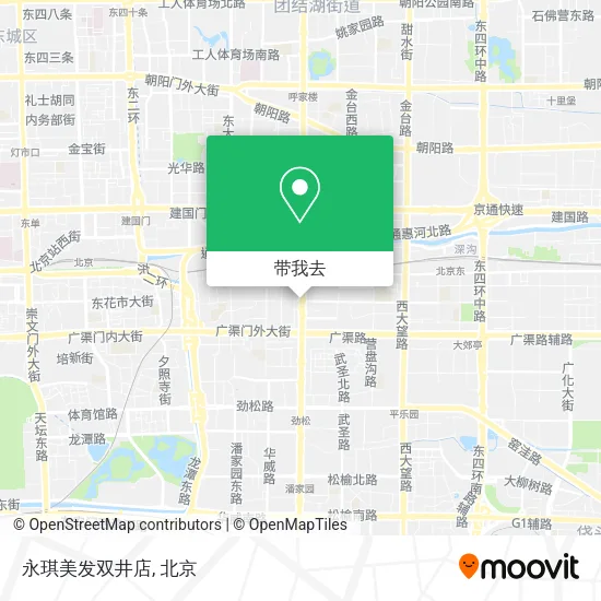 永琪美发双井店地图
