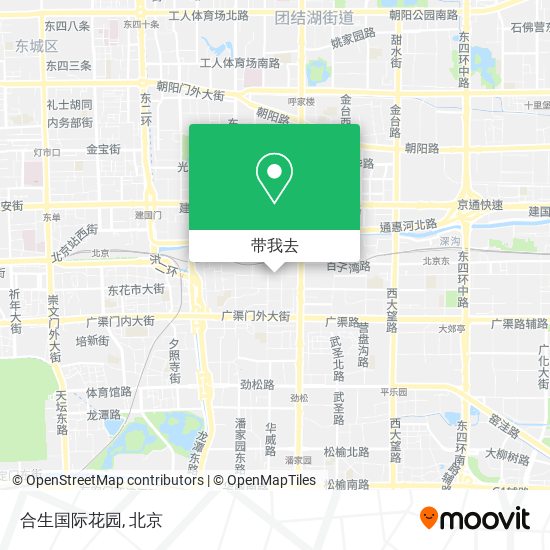 合生国际花园地图