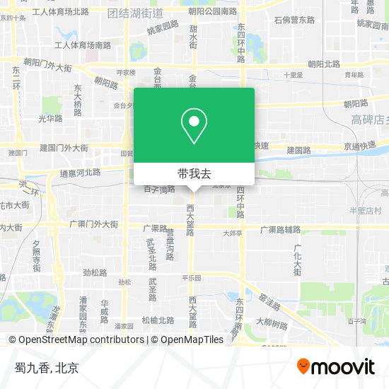 蜀九香地图