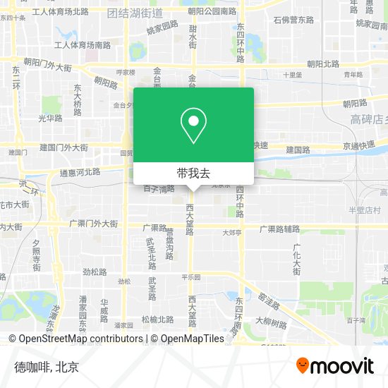 德咖啡地图