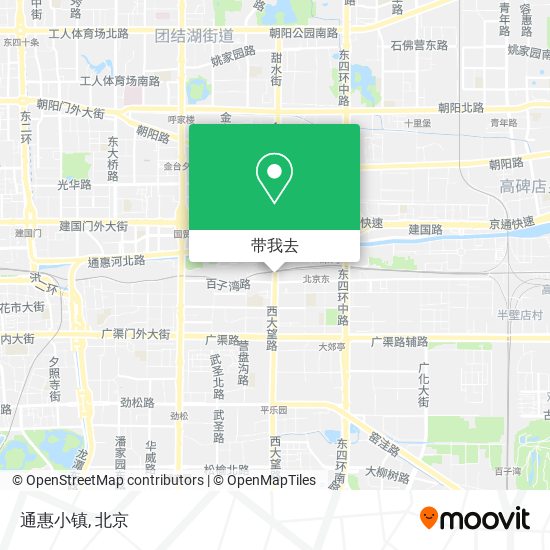 通惠小镇地图