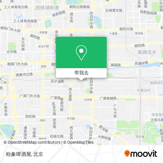 粉象啤酒屋地图