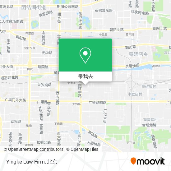Yingke Law Firm地图