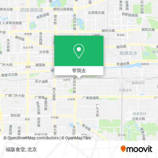 福阪食堂地图