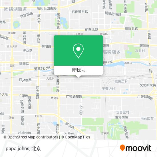 papa johns地图