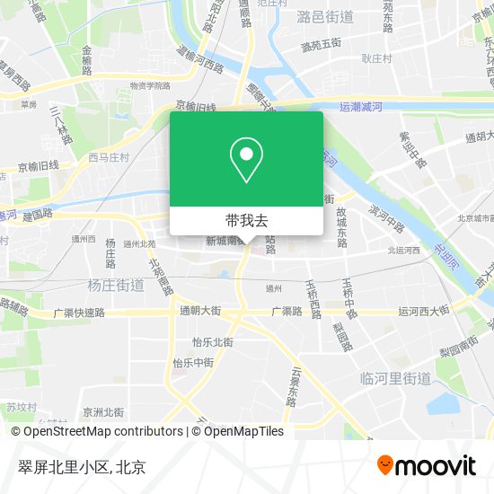 翠屏北里小区地图