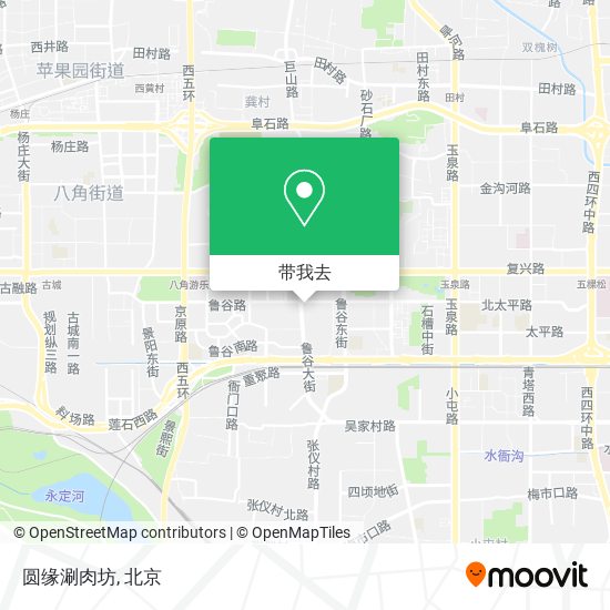 圆缘涮肉坊地图