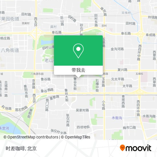 时差咖啡地图