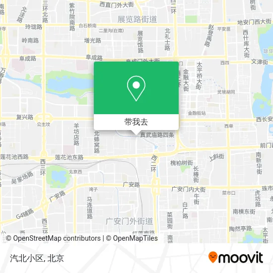 汽北小区地图