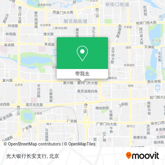 光大银行长安支行地图