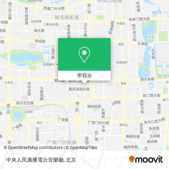 中央人民廣播電台音樂廳地图