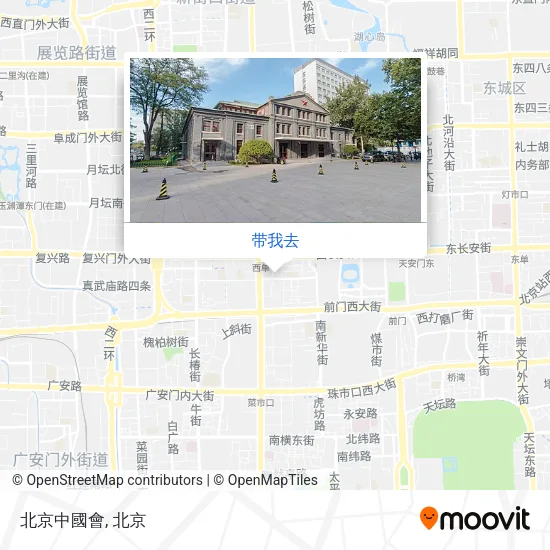 北京中國會地图